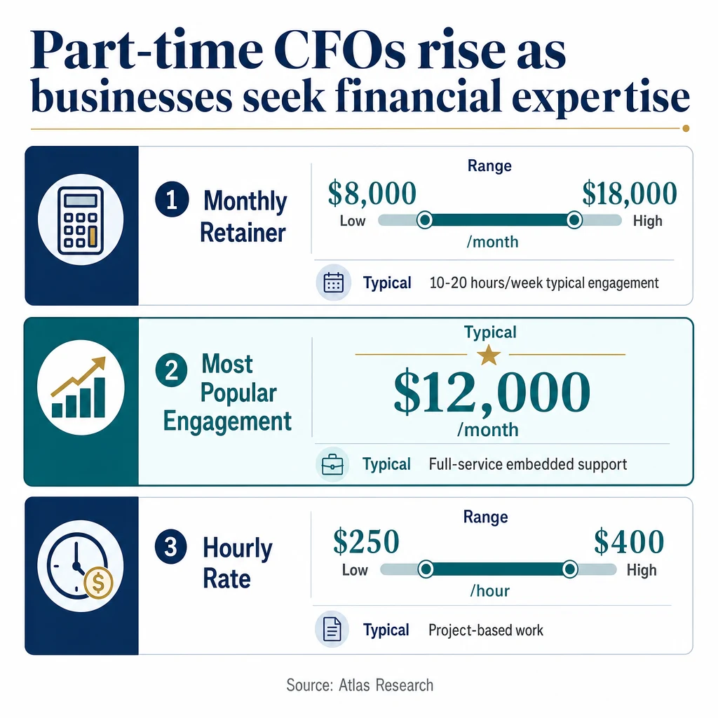 Infographic: Part-time CFOs rise as businesses seek financial expertise